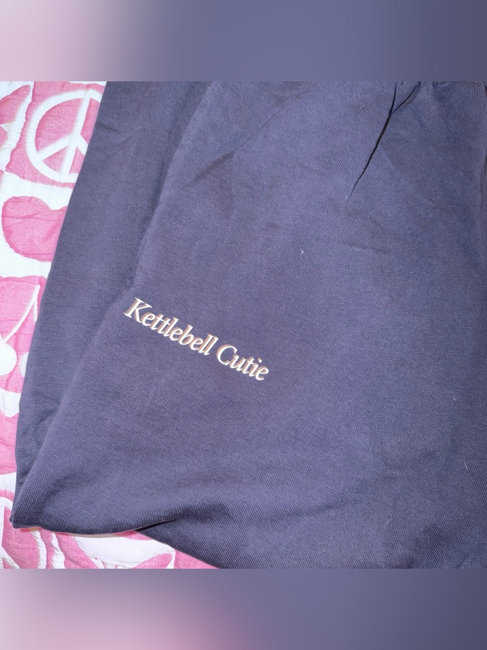 Gymshark Kettlebell Cutie Blue Sweatpants - Picture 3 of 7